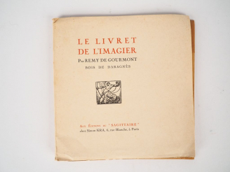 Vente aux enchères GOURMONT (Remy de). Le livret de l'Ymagier. Préface de G. Albert Aurie
