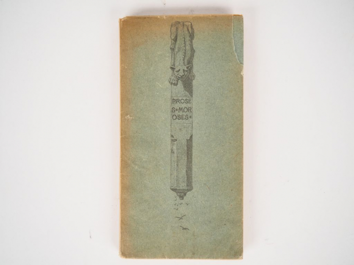 GOURMONT (Rémy de). Proses moroses. Paris, Editions du Mercure de Fran