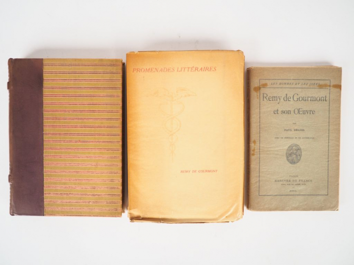 GOURMONT (Rémy de). Lettres à Sixtine. Paris, Mercure de France. 1921.