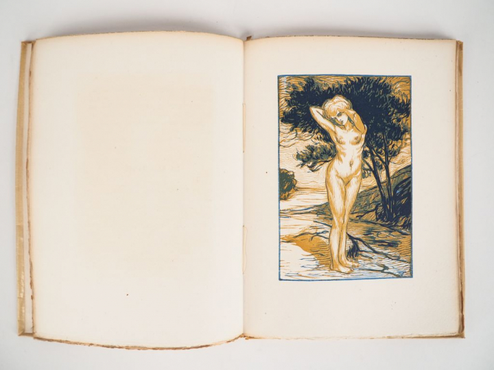 GUERIN (Maurice de). Le Centaure et la Bacchante. Ornés de bois origin