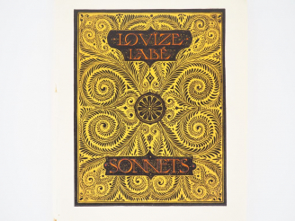 Vente aux enchères LABE (Louise). S'ensuivent les vingt quatre sonnets de la lionnoize Lo