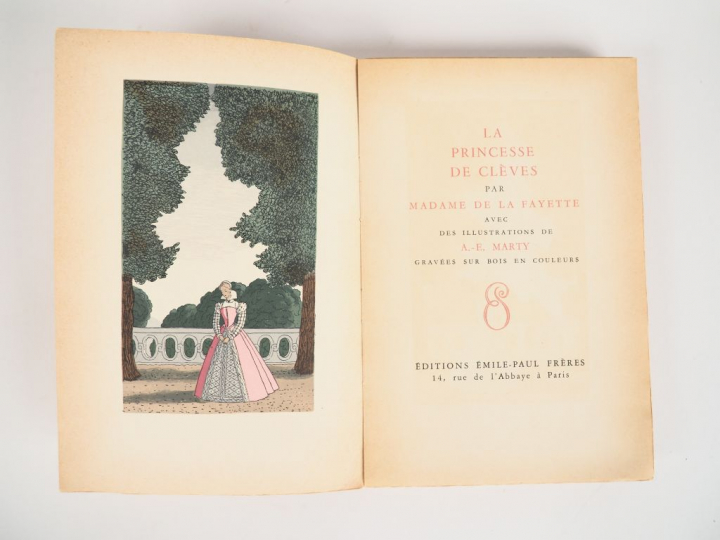 LA FAYETTE (Madame de). La Princesse de Clèves. Avec des illustrations