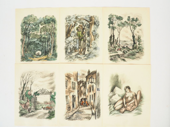 LAWRENCE (D.-H) Lady Chatterley. Version originale traduite par Annie 