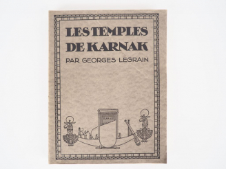 Vente aux enchères LEGRAIN (Georges). Les Temples de Karnak Bruxelles, Vromant 1929 gd in
