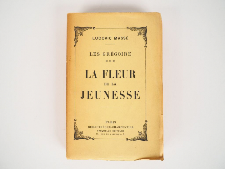 MASSÉ (Ludovic). Les Grégoires III. La fleur de la jeunesse. Paris, Bi