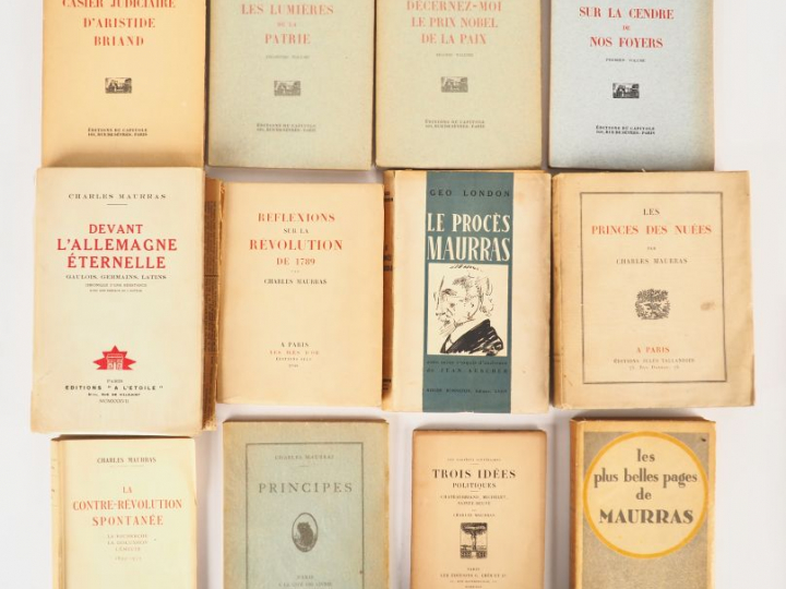 MAURRAS (Charles). Pour la Défense Nationale. (I). Sur la Cendre de no