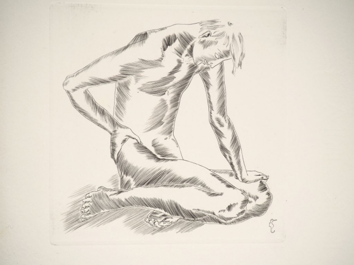 MONTHERLANT (Henry de). Les Olympiques. Burins de Eliane BEAUPUY. Pari