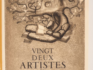 Vente aux enchères MORNAND (Pierre). Vingt deux artistes du livre. Avec une introduction 