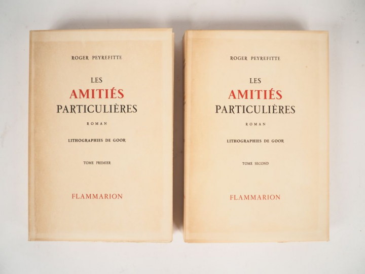 PEYREFITTE (Roger). Les Amitiés particulières. Lithographies de GOOR. 