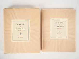 Vente aux enchères RESTIF DE LA BRETONNE. Le Paysan et la Paysanne pervertis. Illustratio