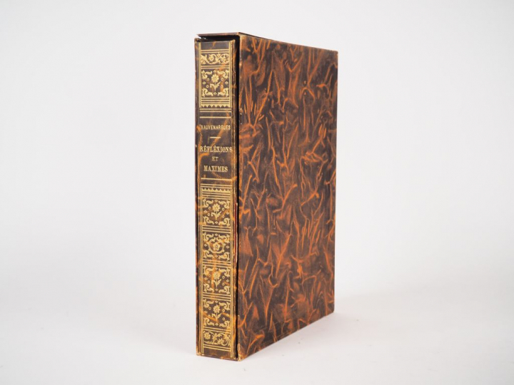 VAUVENARGUES (Marquis de). Reflexions et Maximes. Lithographies origin