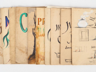 Vente aux enchères MUSIQUE VERDIER DE LA TOUR (E.) 12 partitions manuscrites originales. 