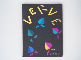 Vente aux enchères VERVE Vol 2, n° 8. 1940. Textes : Rouault, Claudel, Valéry, Reverdy, M