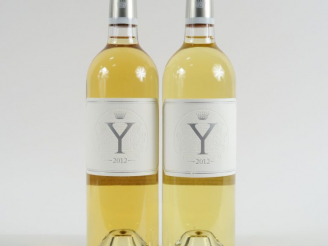 Vente aux enchères 2 BOUTEILLES 'Y' DE YQUEM BORDEAUX - 2012
