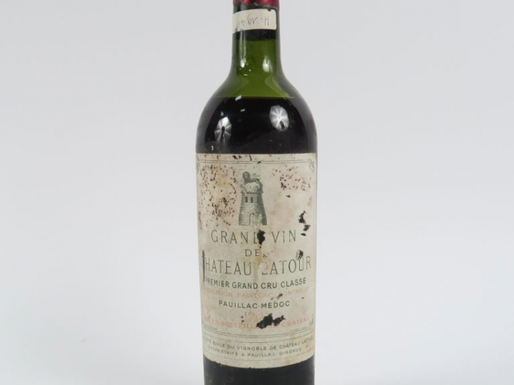 1 BOUTEILLE CHÂTEAU LATOUR 1er GCC PAUILLAC - 1949 - MEP/EA/CAPS AB