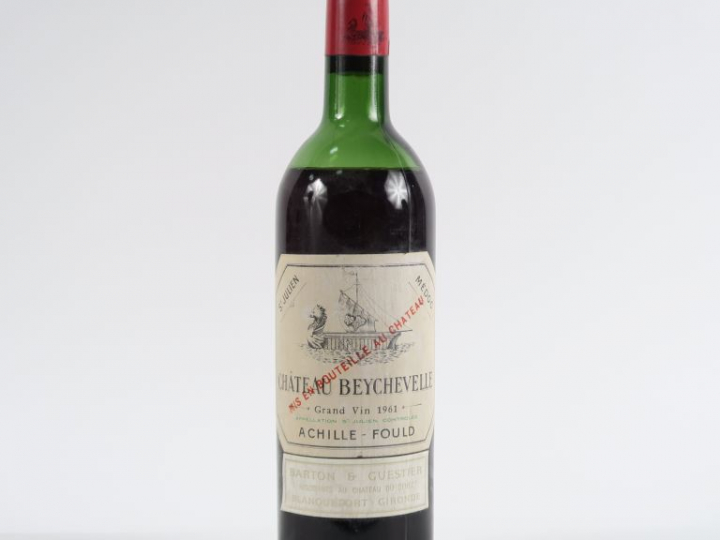 1 BOUTEILLE CHÂTEAU BEYCHEVELLE ST JULIEN - 1961 - BEP