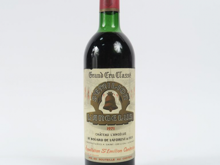 1 BOUTEILLE CHÂTEAU L'ANGELUS GCC ST EMILION - 1971 - LB
