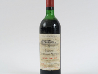 Vente aux enchères 1 BOUTEILLE CHÂTEAU TROPLONG MONDOT GCC ST EMILION - 1975 - HEP
