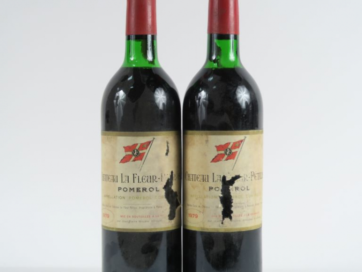 2 BOUTEILLES CHÂTEAU LA FLEUR PETRUS POMEROL - 1979 - LB/EA
