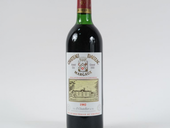 1 BOUTEILLE CHÂTEAU DAUZAC GCC MARGAUX - 1982 - LB