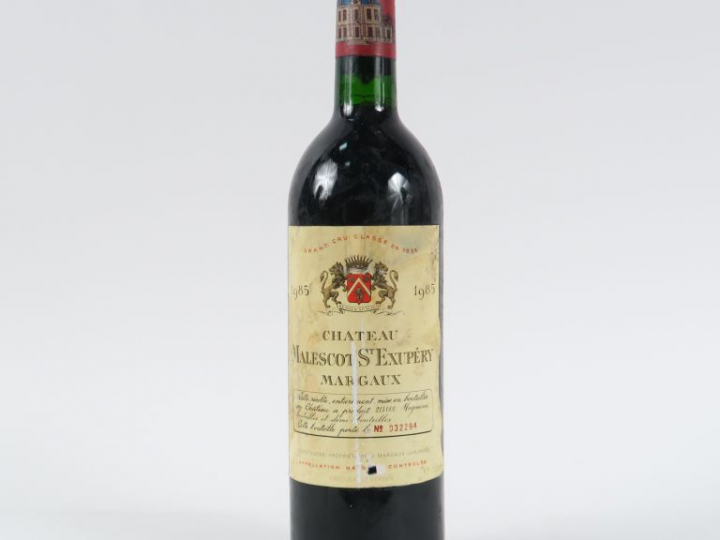 1 BOUTEILLE CHÂTEAU MALESCOT ST EXUPERY GCC MARGAUX - 1985 - BG/ELA