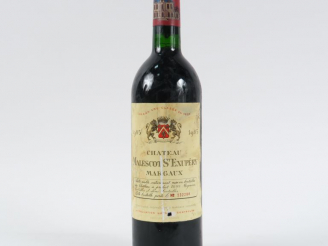 Vente aux enchères 1 BOUTEILLE CHÂTEAU MALESCOT ST EXUPERY GCC MARGAUX - 1985 - BG/ELA