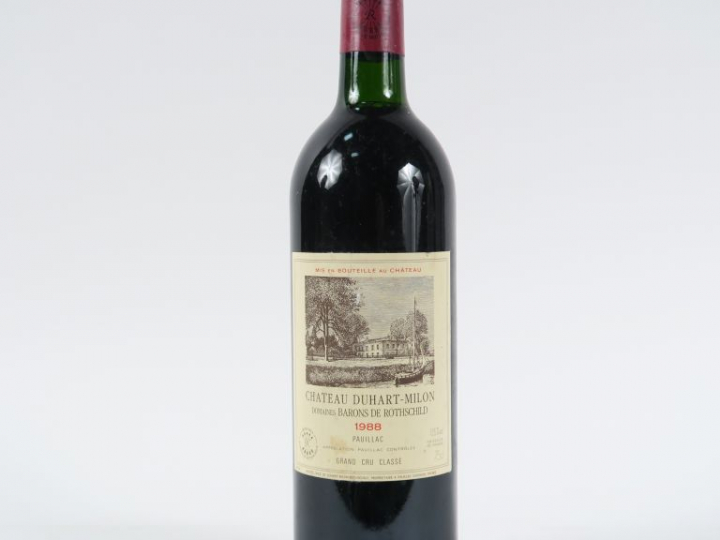 1 BOUTEILLE CHÂTEAU DUHART MILON GCC PAUILLAC - 1988 - BG
