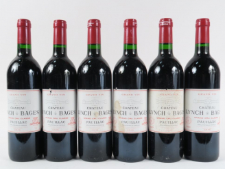 Vente aux enchères 6 BOUTEILLES CHÂTEAU LYNCH BAGES GCC PAUILLAC - 1989 - 3 ELT