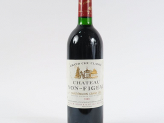 Vente aux enchères 1 BOUTEILLE CHÂTEAU YON FIGEAC GCC ST EMILION - 1990 - BG