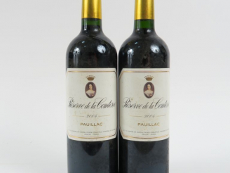 Vente aux enchères 2 BOUTEILLES RESERVE DE LA COMTESSE PAUILLAC - 2004