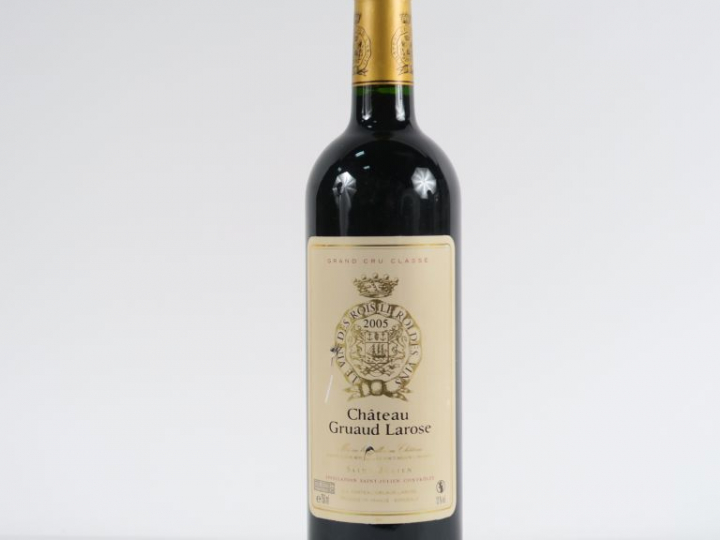 1 BOUTEILLE CHÂTEAU GRUAUD LAROSE GCC ST JULIEN - 2005 - ETLA