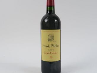 Vente aux enchères 1 BOUTEILLE FRANK PHELAN ST ESTEPHE - 2005