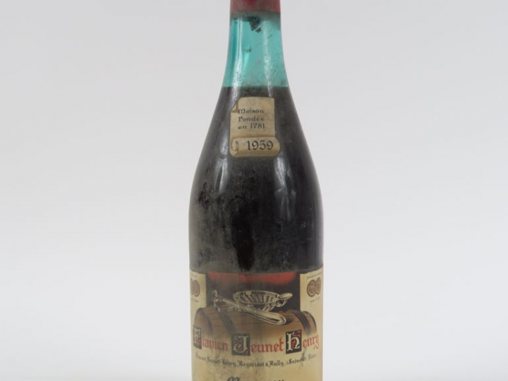 1 BOUTEILLE MERCUREY FLAVIEN JEUNET HENRY - 1959 - 4,5 CM