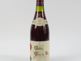 Vente aux enchères 1 BOUTEILLE CORTON CLOS DU ROI DOMAINE DUBREUIL FONTAINE - 1985 - 2,5 