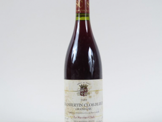 Vente aux enchères 1 BOUTEILLE CHAMBERTIN CLOS DE BEZE GC LE SAVOUR CLUB - 1995 - ETLT