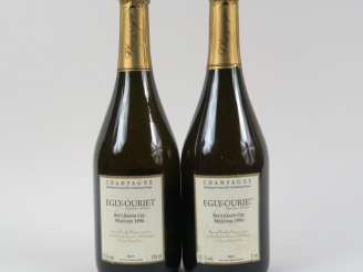 Vente aux enchères 2 BOUTEILLES CHAMPAGNE EGLY OURIET BRUT GC - 1996 - DEGORGEMENT : JUIL