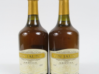 Vente aux enchères 2 BOUTEILLES VIN JAUNE FRUITIERE VINICOLE D'ARBOIS - 1996