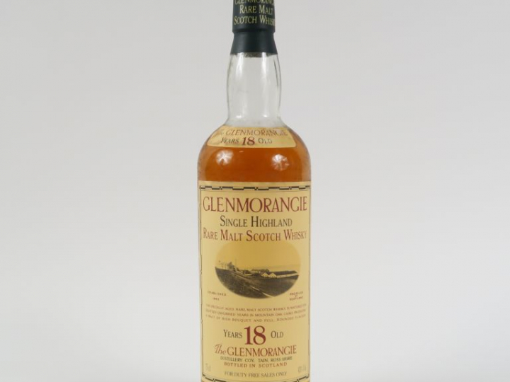 1 BOUTEILLE THE GLENMORANGIE 18 ANS 43° - COFFRET