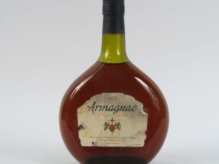 1 BOUTEILLE ARMAGNAC CAVE DE CONDOM - 1973