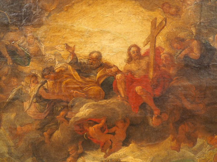 Ecole romaine de la fin du XVIIIème siècle, suiveur de Benedetto LUTI.