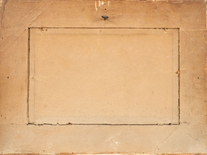 Eugène GALIEN-LALOUE. "Quai Voltaire". Aquarelle gouachée sur papier, 