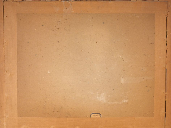 André MAIRE. "Gondoles à Venise". Lavis sur papier signé et daté en ba