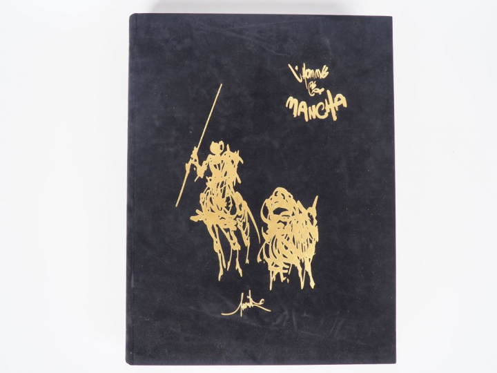MORETTI-BREL. L'Homme de la Mancha. Raymond Moretti illustre Jacques B