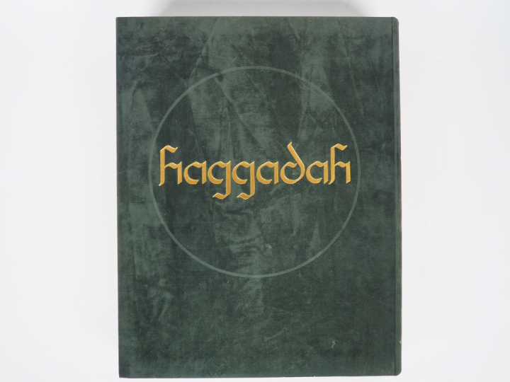 MORETTI.HAGGADAH de la V° coupe illustrée de vingt lithographies et sé