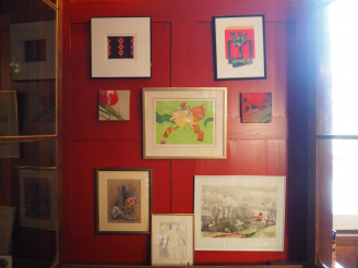 Vente aux enchères Ensemble de 3 lithographies, une aquarelle, un pastel, un dessin et de