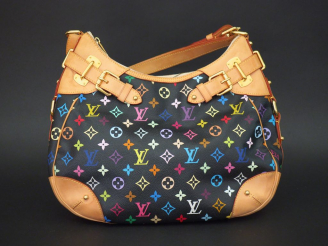 Vente aux enchères Louis VUITTON Sac porté épaule, modèle "Greta" en toile monogrammée po