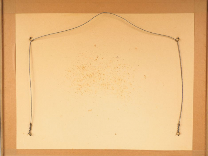 LE TOAN "Vie quotidenne au village". Aquarelle sur soie, signée en bas