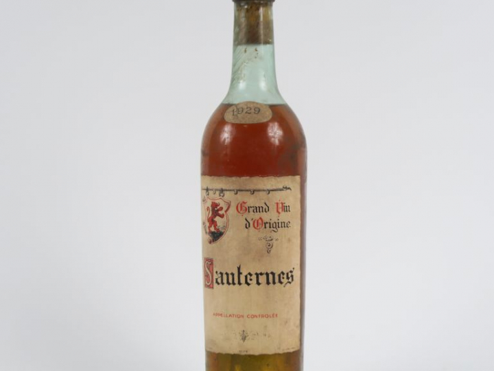 1 BOUTEILLE SAUTERNES - 1929 - HEP
