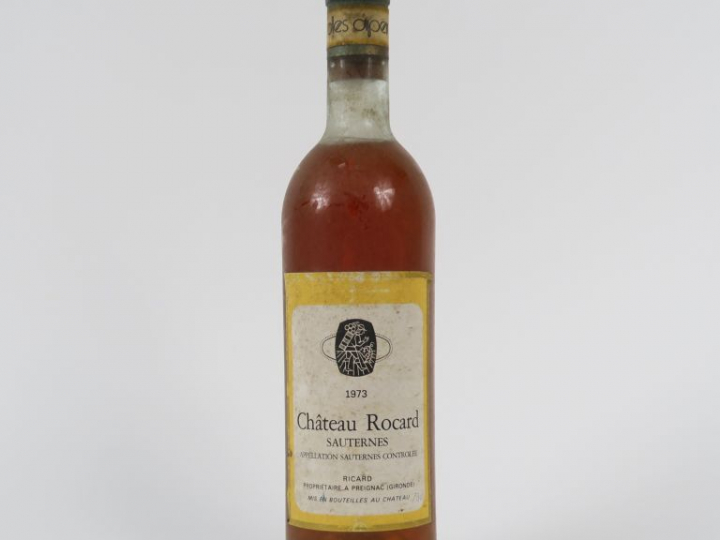1 BOUTEILLE CHÂTEAU ROCARD SAUTERNES - 1973 - LB