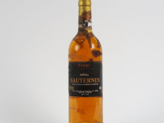 Vente aux enchères 1 BOUTEILLE SAUTERNES CAVES FAUCHON - 1992 - BS